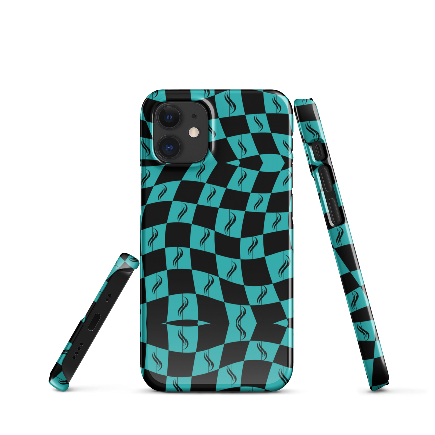 Seafoam Wavy Icon Iphone Case