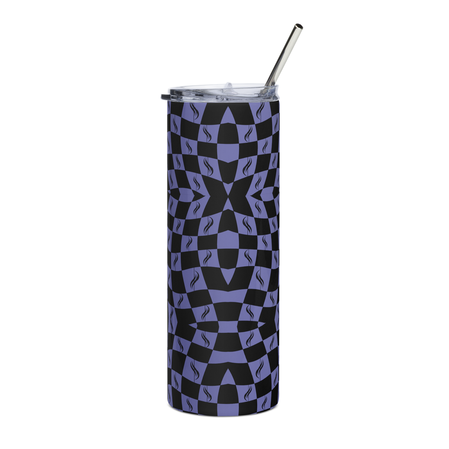 Purple Icon Mirror Tumbler