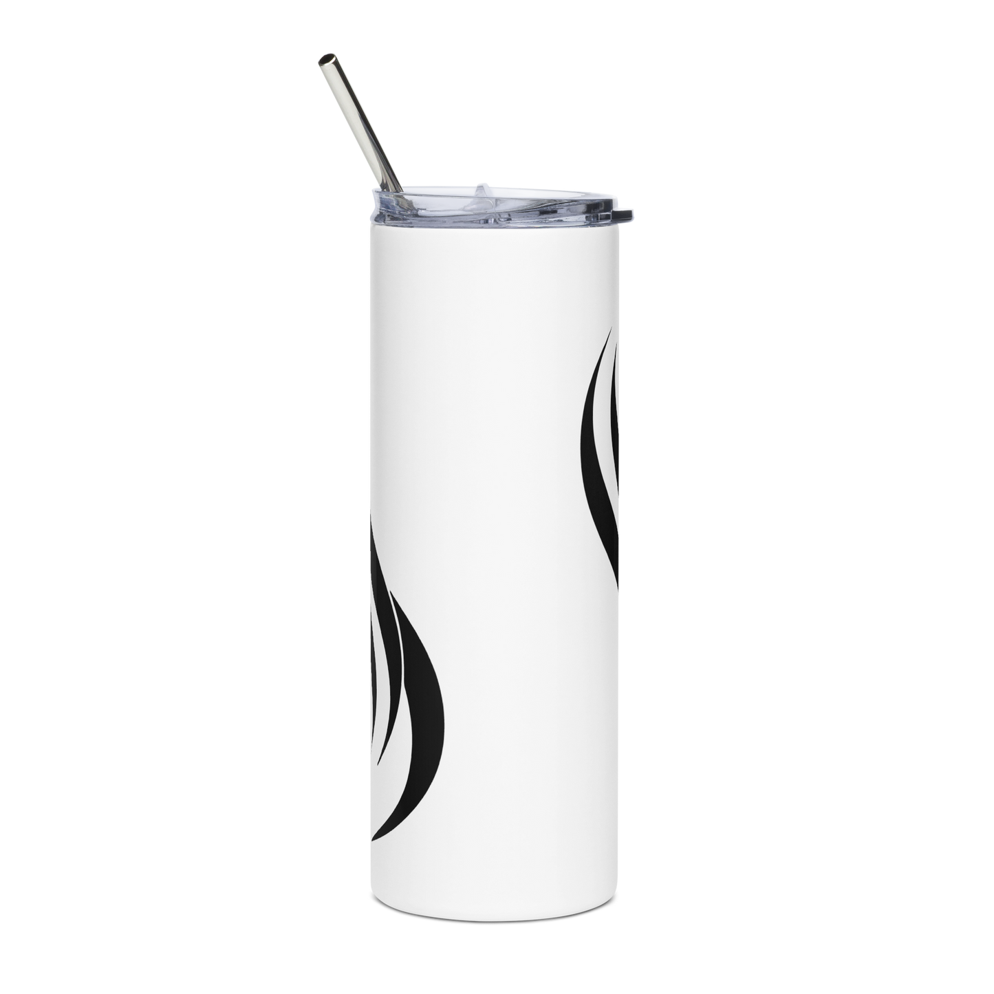 White Icon Tumbler